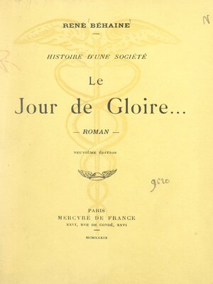 cover image of Histoire d'une société (12)